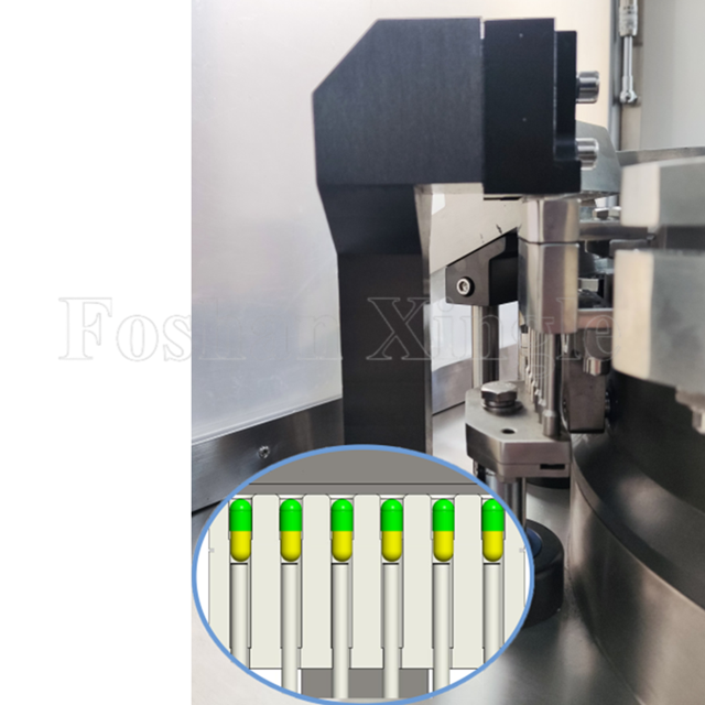 Máquina llenadora automática de cápsulas de polvo de hierbas de alta precisión NJP-800