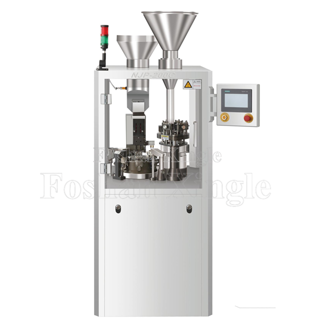 Máquina de llenado de cápsulas automática farmacéutica de acero inoxidable 00#