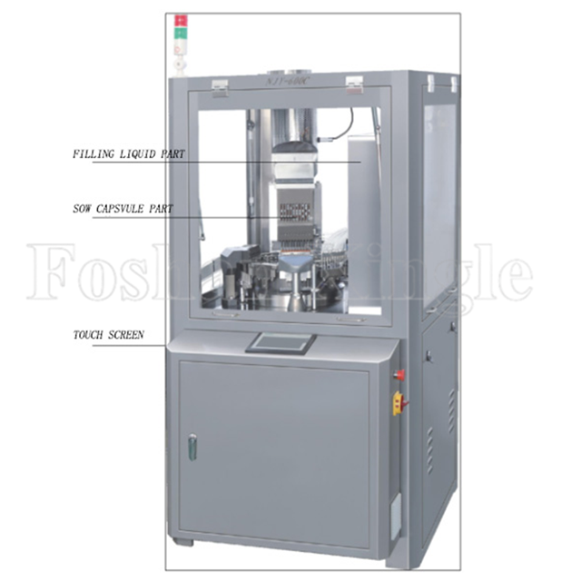 Máquina de llenado de cápsulas duras líquidas médicas de fácil operación
