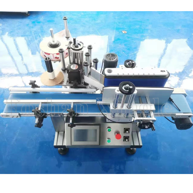  Máquina etiquetadora de etiquetas adhesivas giratorias semiautomática de escritorio