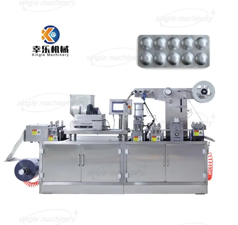 Peque&ntilde;a m&aacute;quina envasadora de blister de aluminio multifuncional 