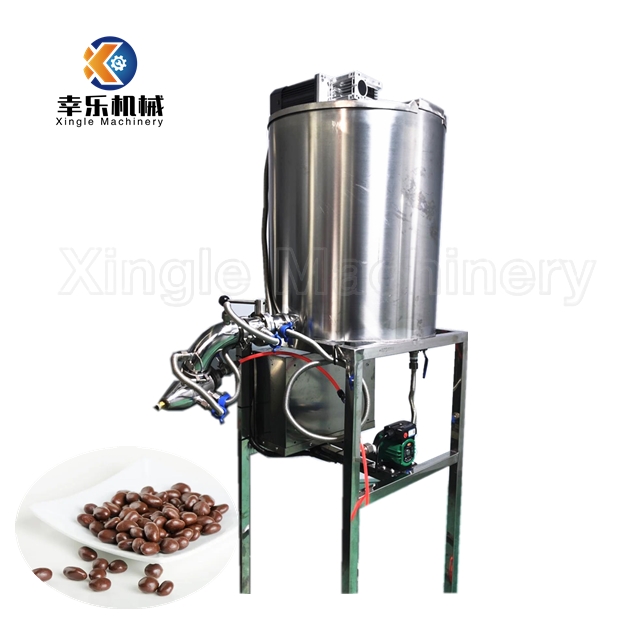Máquina automática de pulverización de pulverizador de jarabe de chocolate y dulces