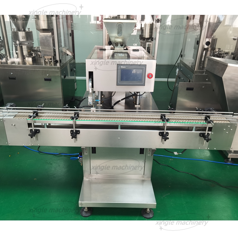 Máquina insertadora desecante columnar automática para alimentos
