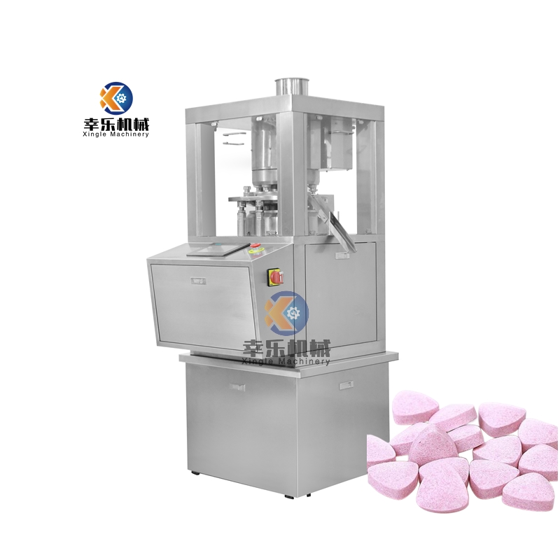 Prensa rotatoria de tabletas de acero inoxidable para laboratorio farmacéutico