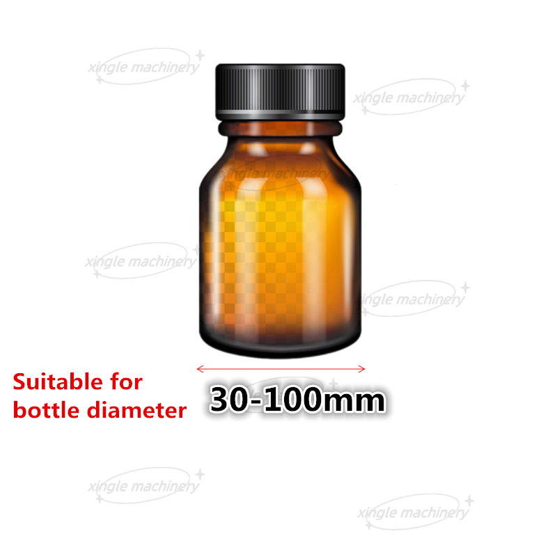 Máquina etiquetadora de etiquetas adhesivas de posicionamiento completamente automático para botellas redondas