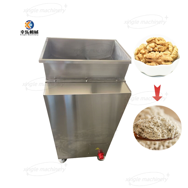 Máquina trituradora de almendras, nueces, especias y maní, material aceitoso automático