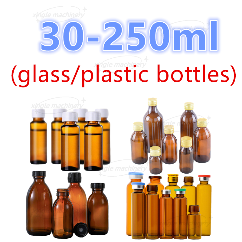 Máquina taponadora automática planetaria taponadora de botellas de viales de vidrio de plástico