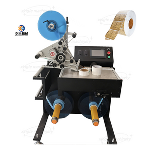 Máquina etiquetadora automática de rollo a rollo de etiquetas adhesivas de alta velocidad