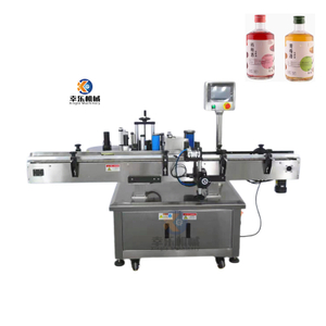Fabricación de máquinas etiquetadoras automáticas de etiquetas adhesivas para etiquetado de botellas