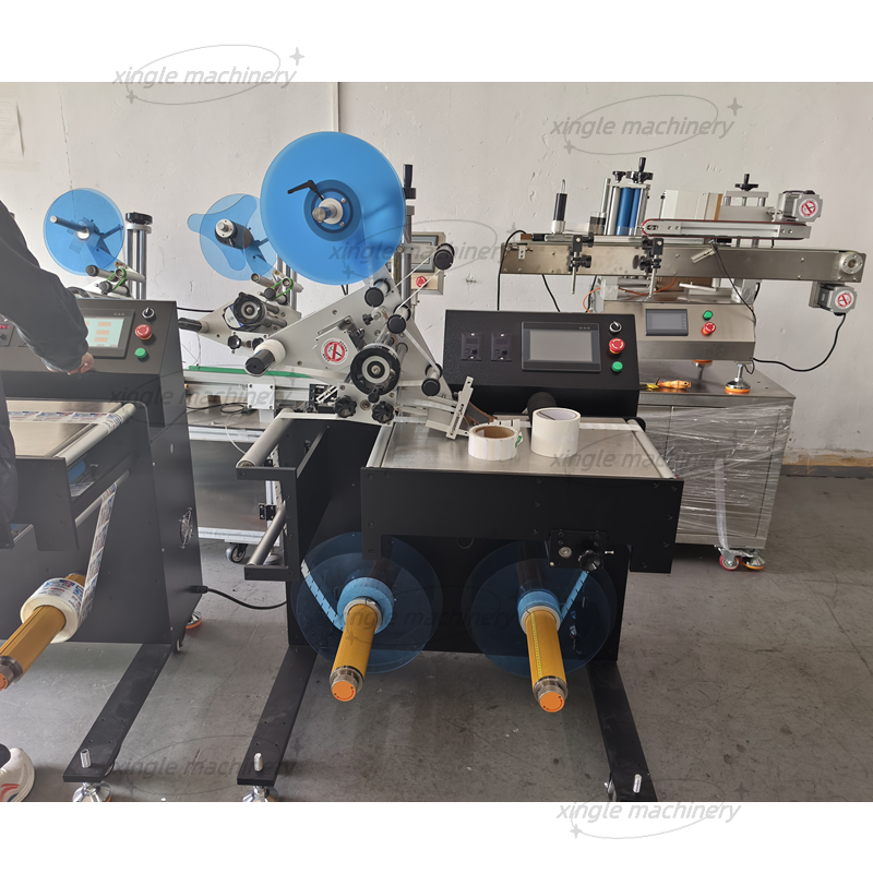 Máquina etiquetadora automática de rollo a rollo de etiquetas adhesivas de alta velocidad