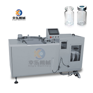 Lavadora ultrasónica automática de botellas de vidrio pequeñas