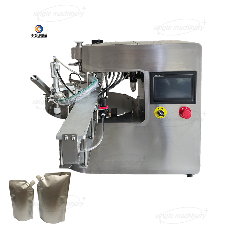 M&aacute;quina llenadora y taponadora
