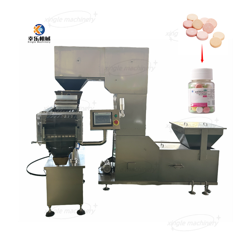 Máquina contadora de dulces completamente automática de 8 canales con elevador tipo Z