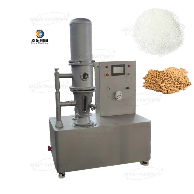 Máquina granuladora de ebullición de secado en lecho fluidizado de alimentos y productos farmacéuticos
