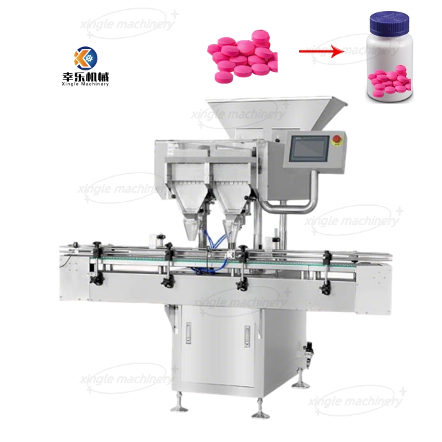 Máquina embotelladora de conteo completamente automática para tabletas y cápsulas