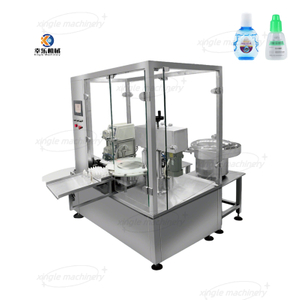 Máquina automática de llenado y tapado de gotas para los ojos de botella de vial de 2-30 ml