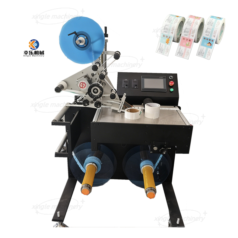 Máquina etiquetadora automática de rollo a rollo de etiquetas adhesivas de alta velocidad