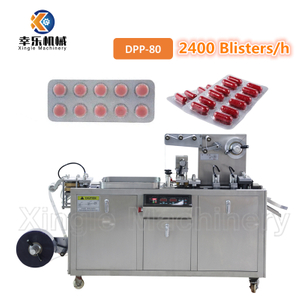 Máquina empacadora de blister automática de cápsulas de tabletas dpp-80