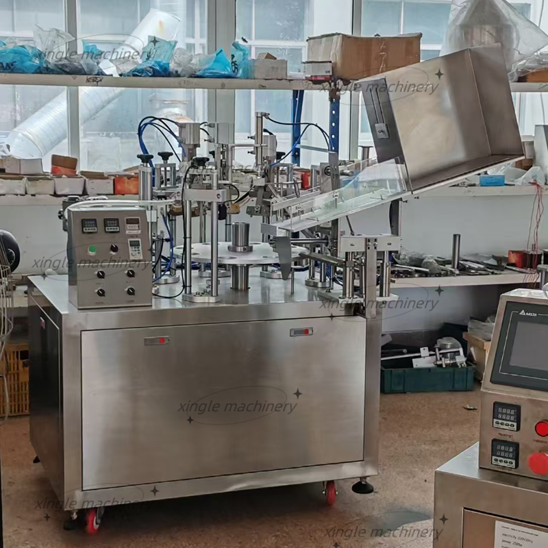 Máquina de sellado de tubos de pomada de crema química de alta calidad