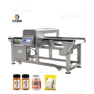 Máquina industrial completamente automática con detector de metales para línea de envasado