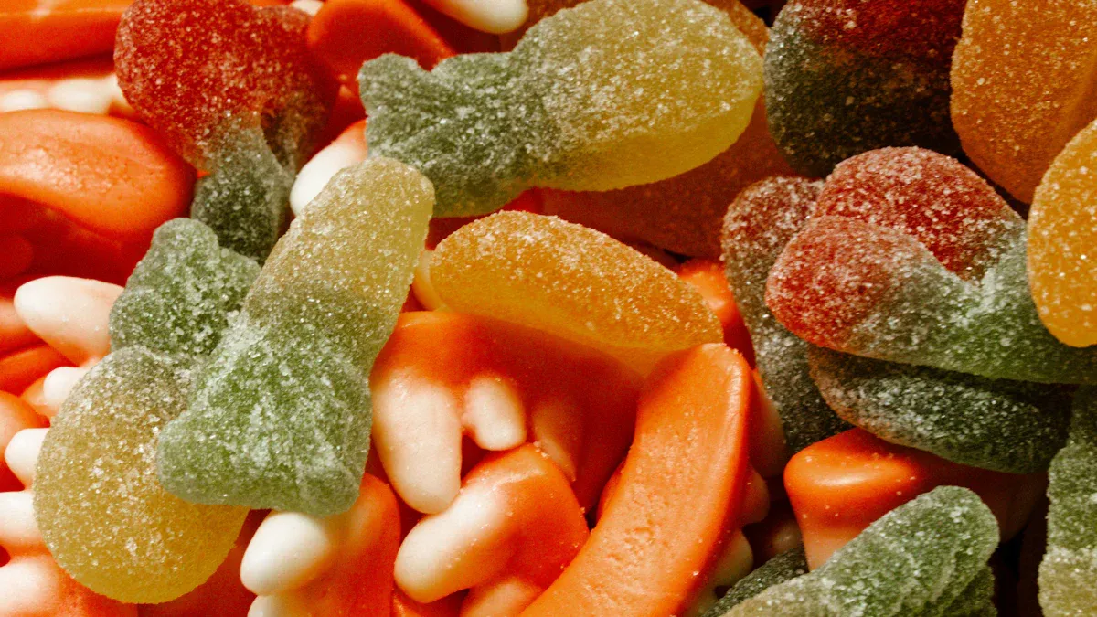 ¿Por qué las gomitas son ácidas?