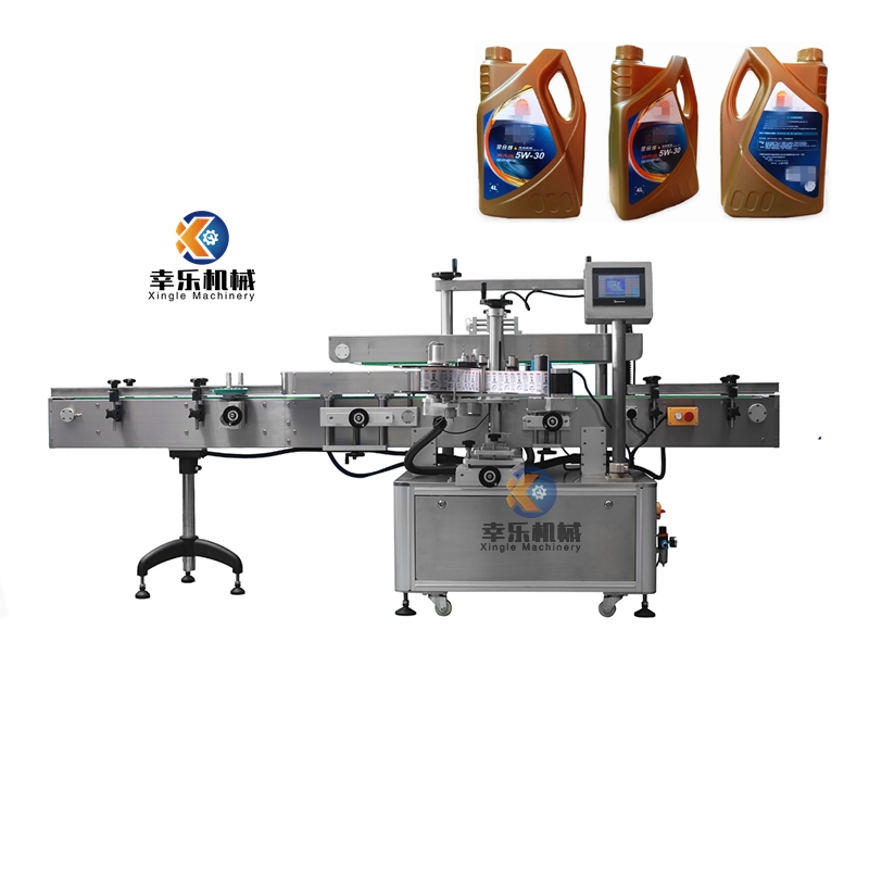 Máquina automática de etiquetado de etiquetas adhesivas de doble cara para botellas
