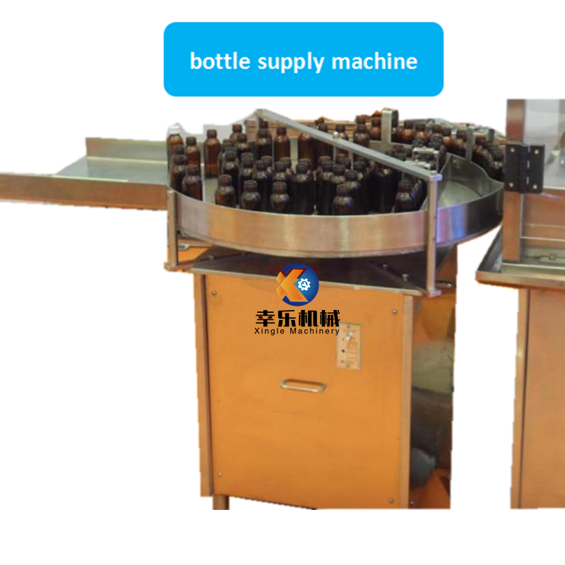 Línea de producción automática industrial de lavado y secado de botellas de vidrio