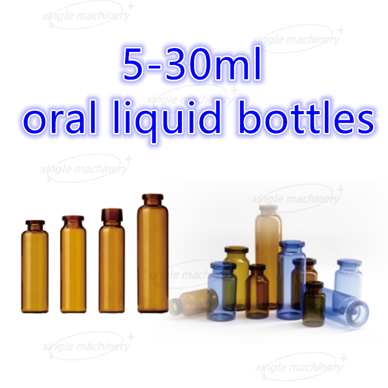 Máquina taponadora de sellado y llenado de líquido oral de viales de 5-30 ml