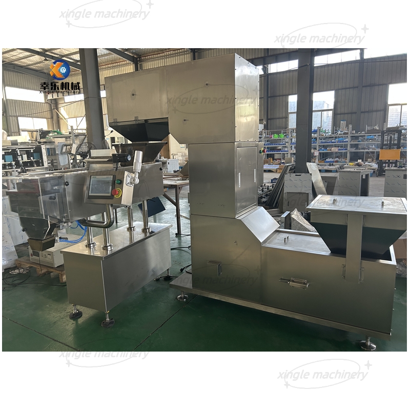 Máquina contadora de dulces completamente automática de 8 canales con elevador tipo Z