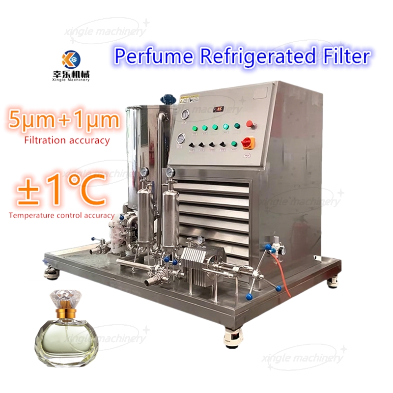 Filtro refrigerado de perfume de congelación de mezcla líquida automática de 100L