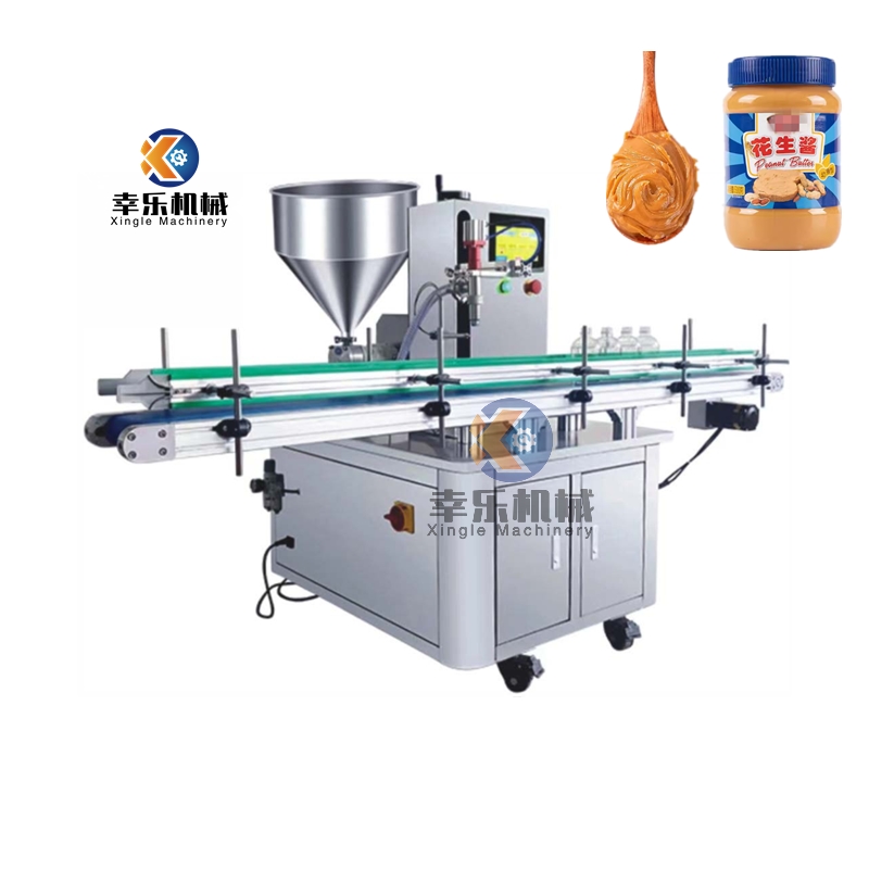 Máquina de llenado de bomba de rotor completamente automática de pasta de tomate de un solo cabezal