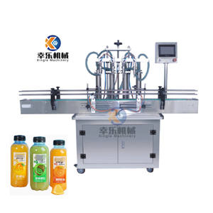 Máquina de llenado de líquidos completamente automática para botellas de jugo a la venta