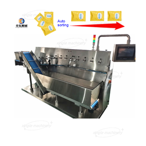 Máquina clasificadora de bolsas de bocadillos desordenada completamente automática