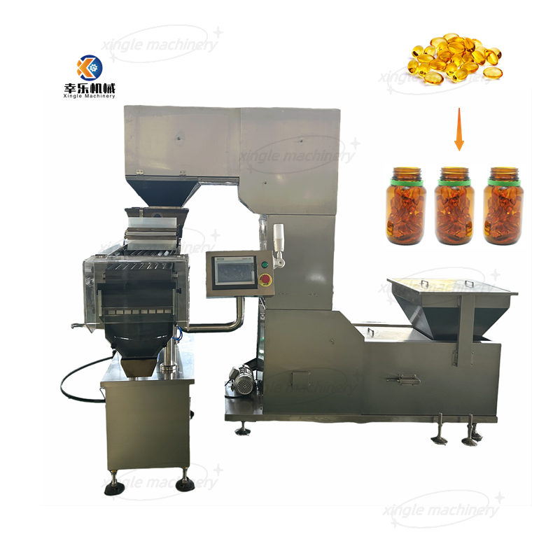 Máquina contadora de dulces completamente automática de 8 canales con elevador tipo Z