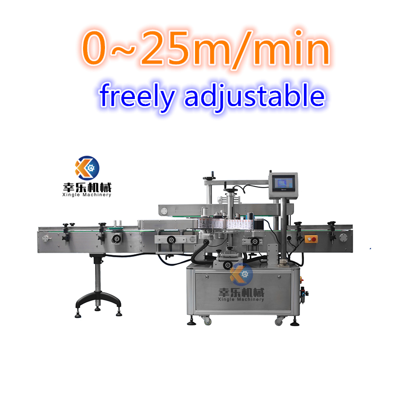 Máquina automática de etiquetado de etiquetas adhesivas de doble cara para botellas