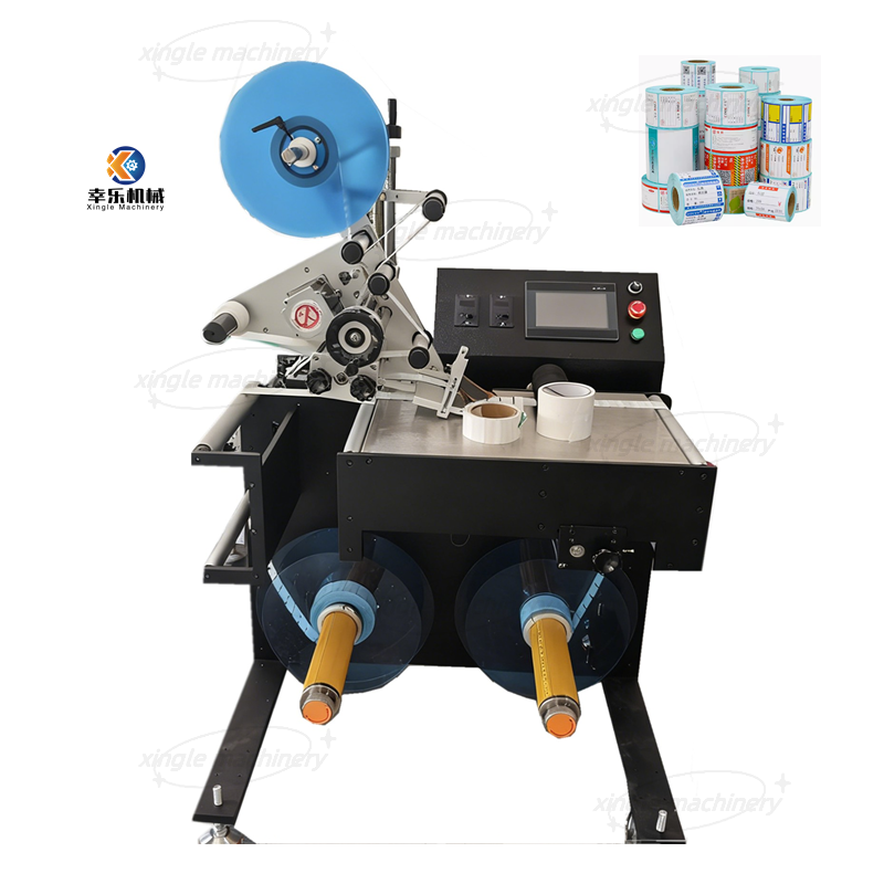 Máquina etiquetadora automática de rollo a rollo de etiquetas adhesivas de alta velocidad