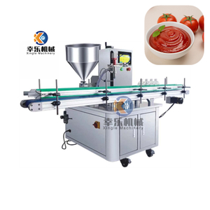 Máquina de llenado de bomba de rotor completamente automática de pasta de tomate de un solo cabezal