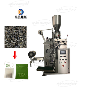 Empaquetadora automática de bolsitas de té con sello de tres lados