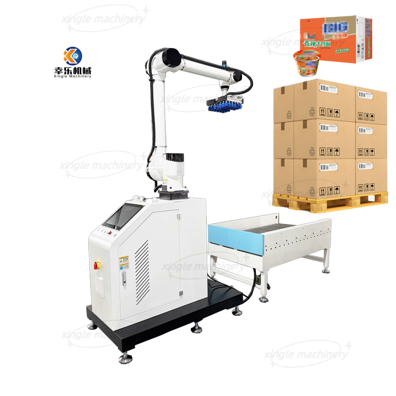 Paletizador colaborativo portátil automático del robot del cartón de la caja del bolso