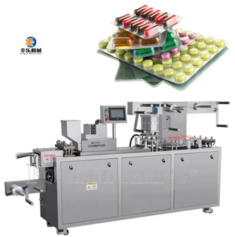 M&aacute;quina autom&aacute;tica de envasado de blister farmac&eacute;utico termoformado