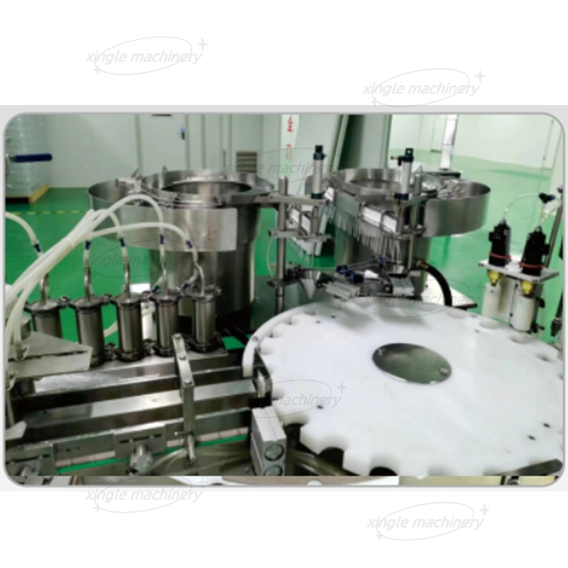 Máquina auto rotatoria de embotellado y sellado del espray del frasco 5-250ml