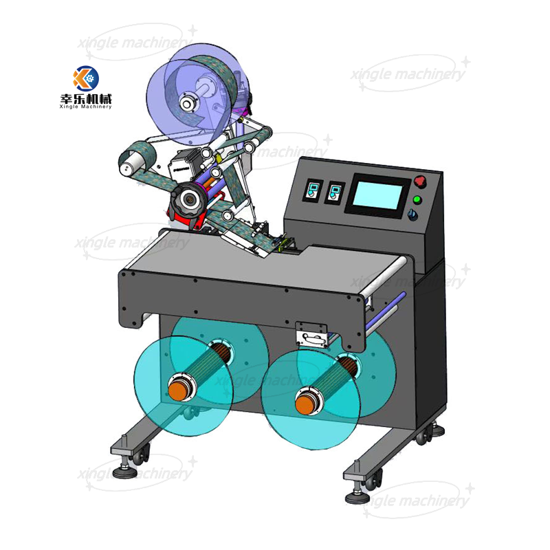 Máquina etiquetadora automática de rollo a rollo de etiquetas adhesivas de alta velocidad